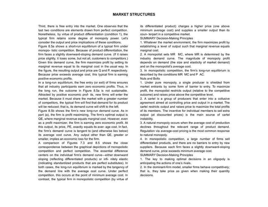 Perfect Competition Characteristics and Examples - Page 4