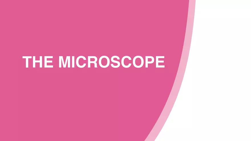 The Microscope Guide - Page 1