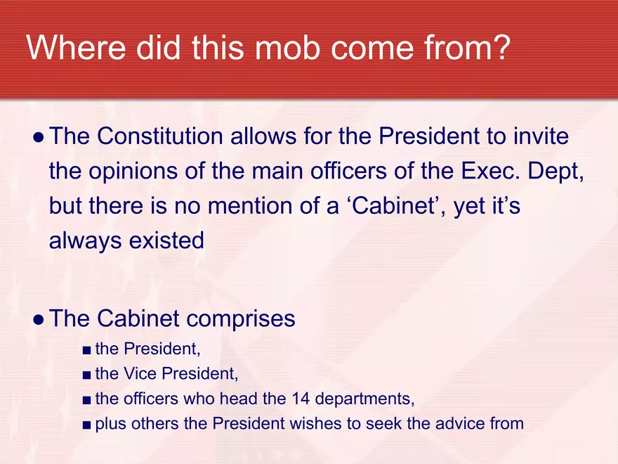 The Cabinet and the Bureaucracy - Page 2