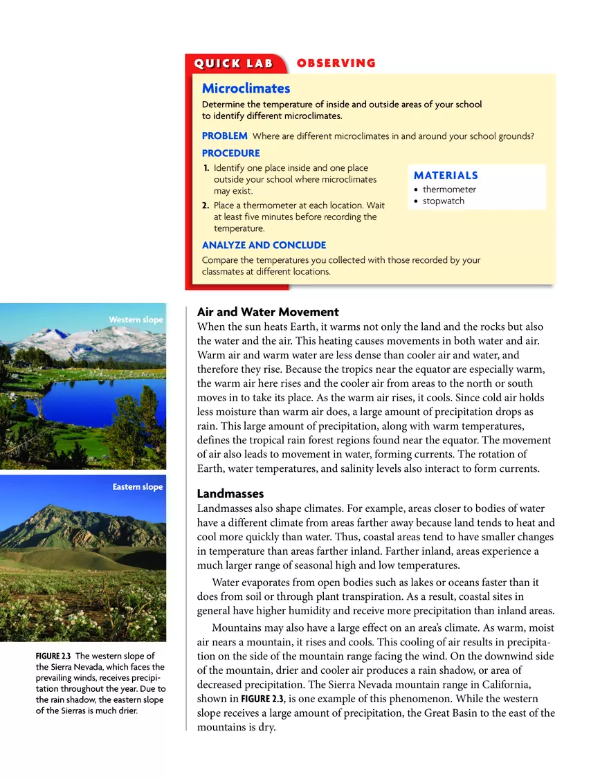Climate is a Key Abiotic Factor That Affects the Biosphere - Page 3