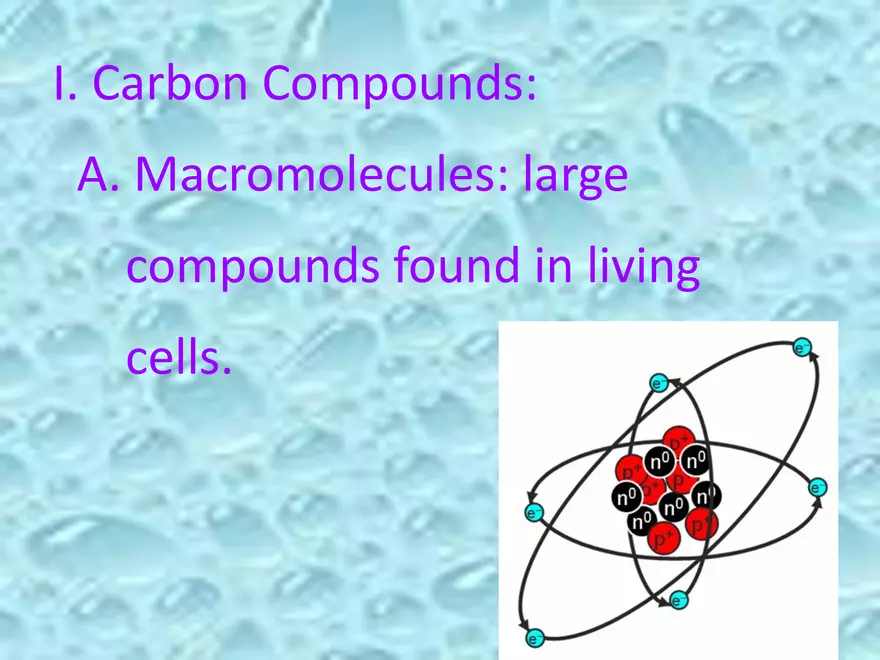 Part 3 Biochemistry of Macromolecules - Page 2