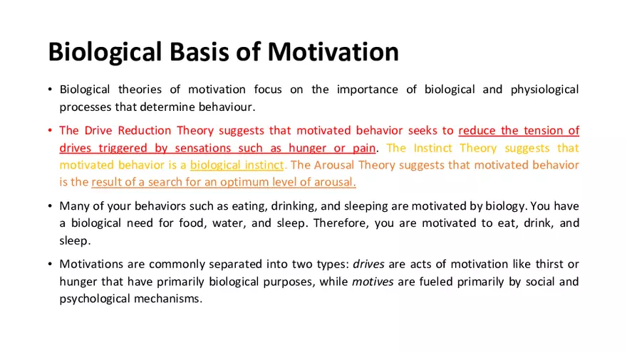 Basis of Motivation - Page 3