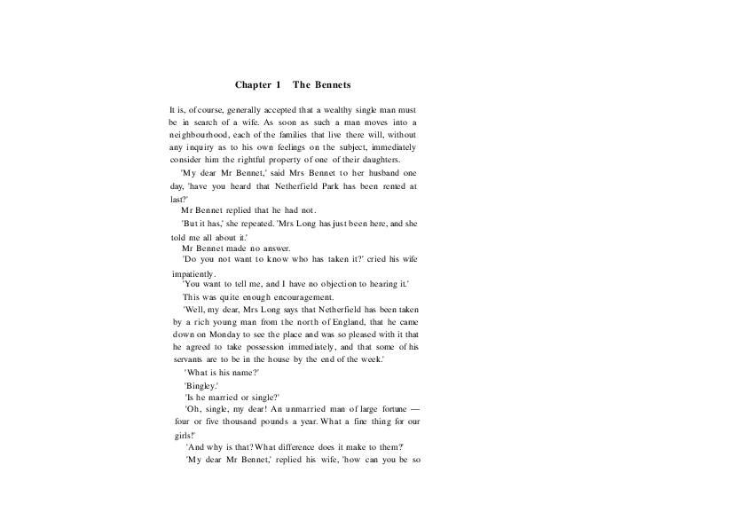 The Bennets Chapter 1 - Page 1