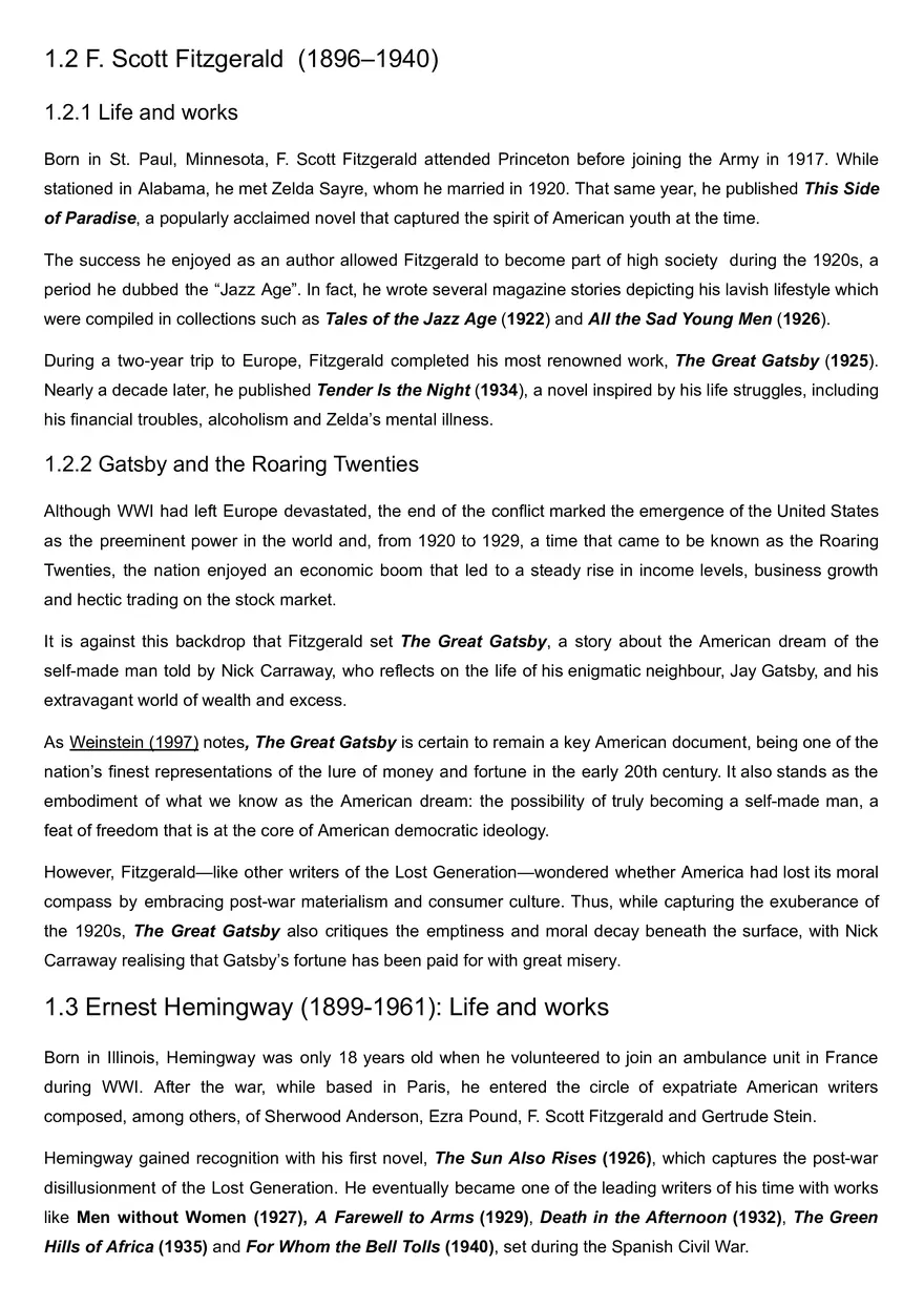 Literary Voices of the Lost Generation and Beyond - Page 2