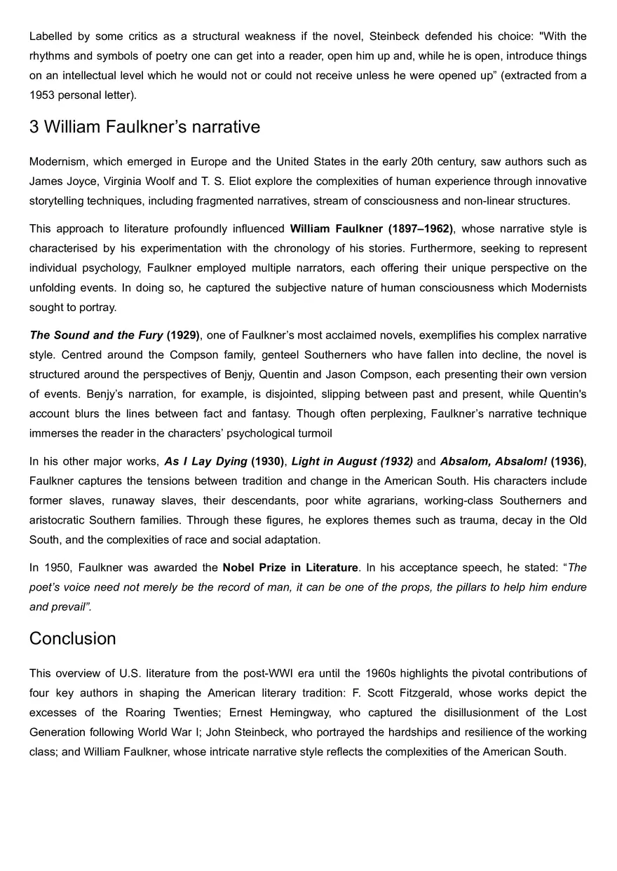 Literary Voices of the Lost Generation and Beyond - Page 4