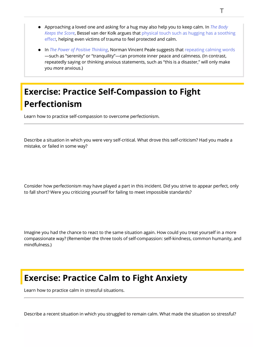 The Gifts of Imperfection Summary 2 - Page 11
