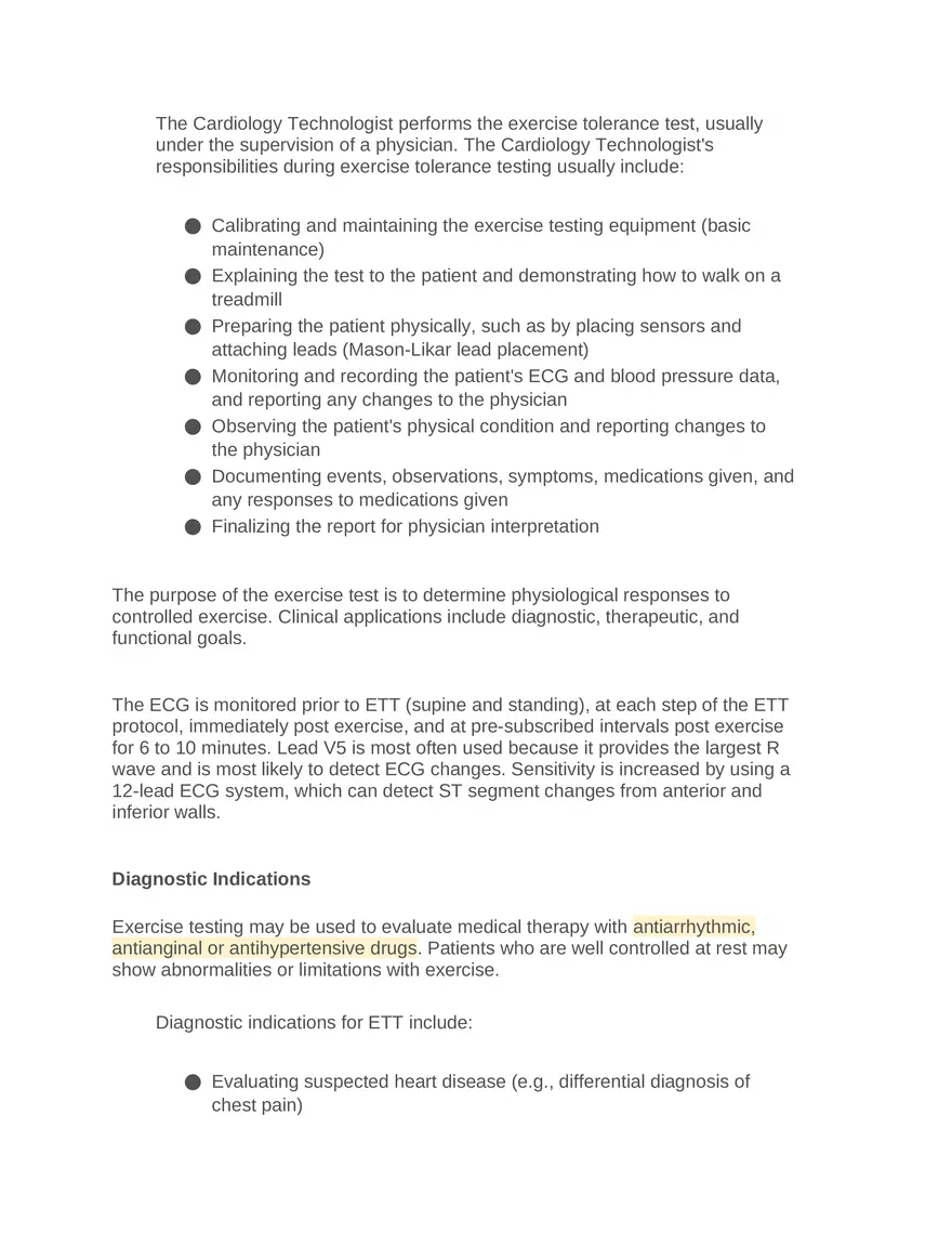 Intro to Cardiology Module 1 Guide Part 1 - Page 7