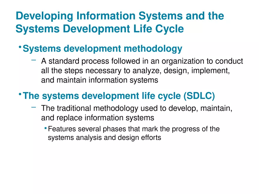 Modern Systems Analysis and Design Chapter 1 Part 1 - Page 8