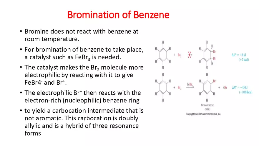 Electrophilic Aromatic Substitution Reactions - Page 4