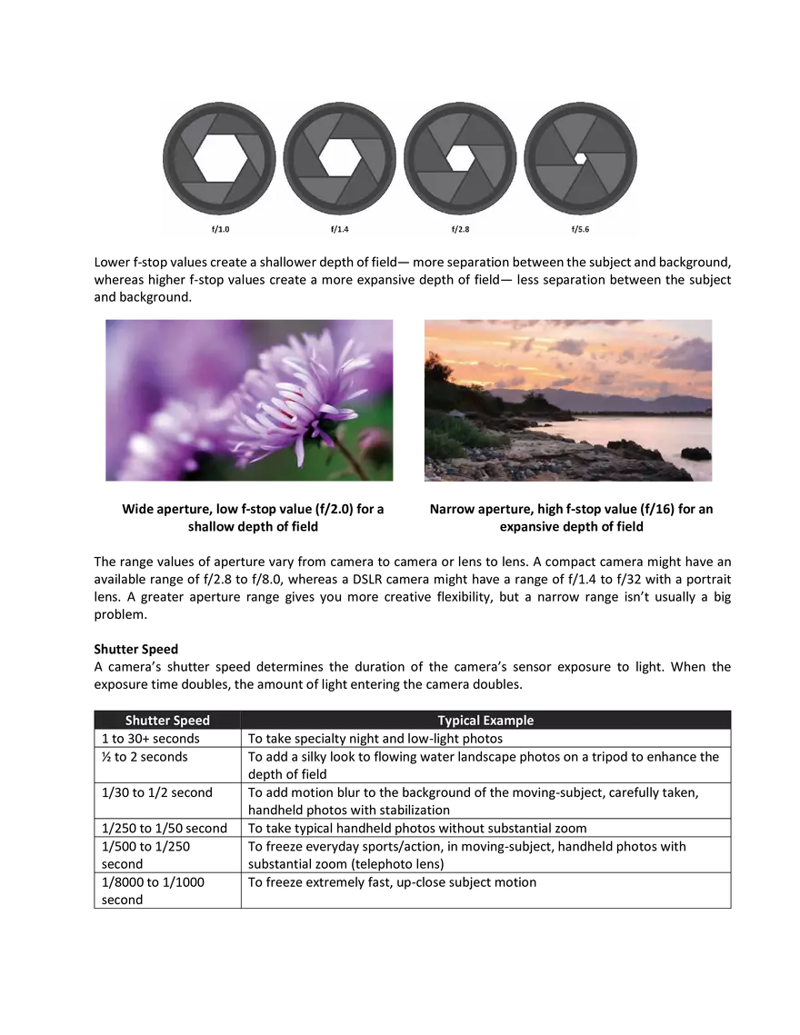 Basic Concepts in Photography - Page 2