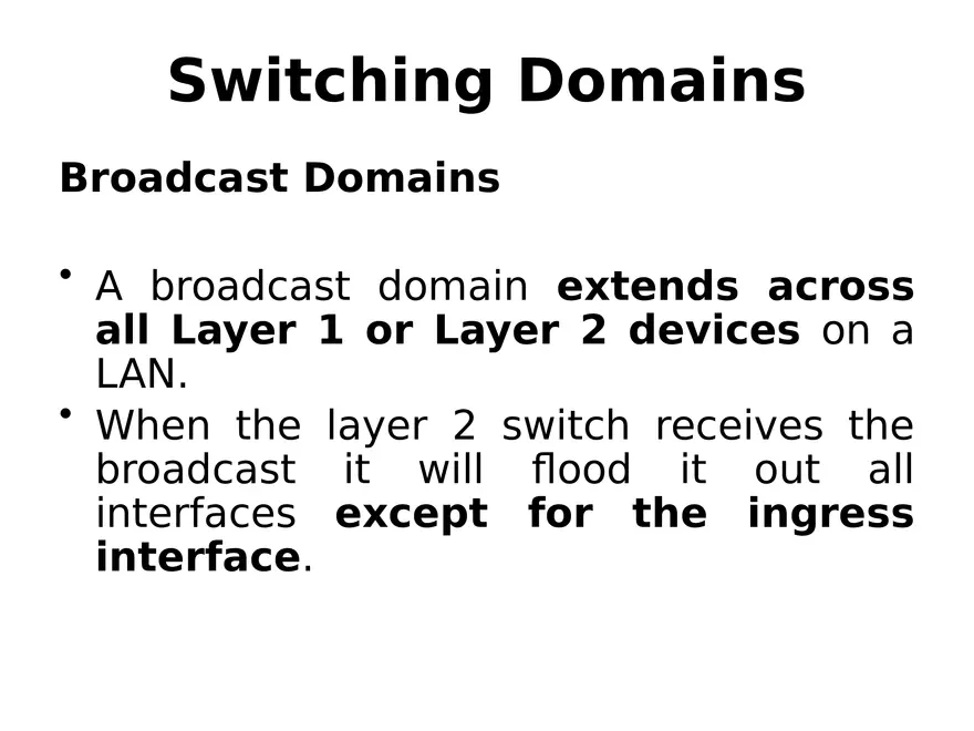 Frame Forwarding Lecture Part 4 - Page 3