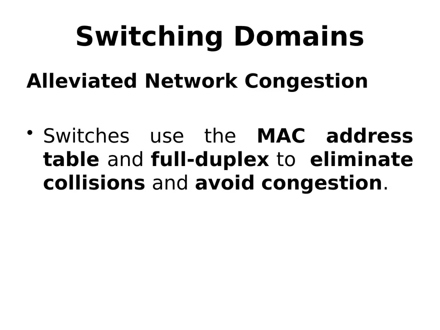 Frame Forwarding Lecture Part 4 - Page 6