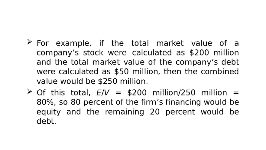 Chapter 14 Cost of Capital Lecture 4 - Page 7