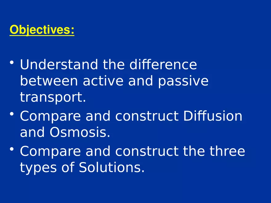Cellular Transport Lecture Part 1 - Page 2