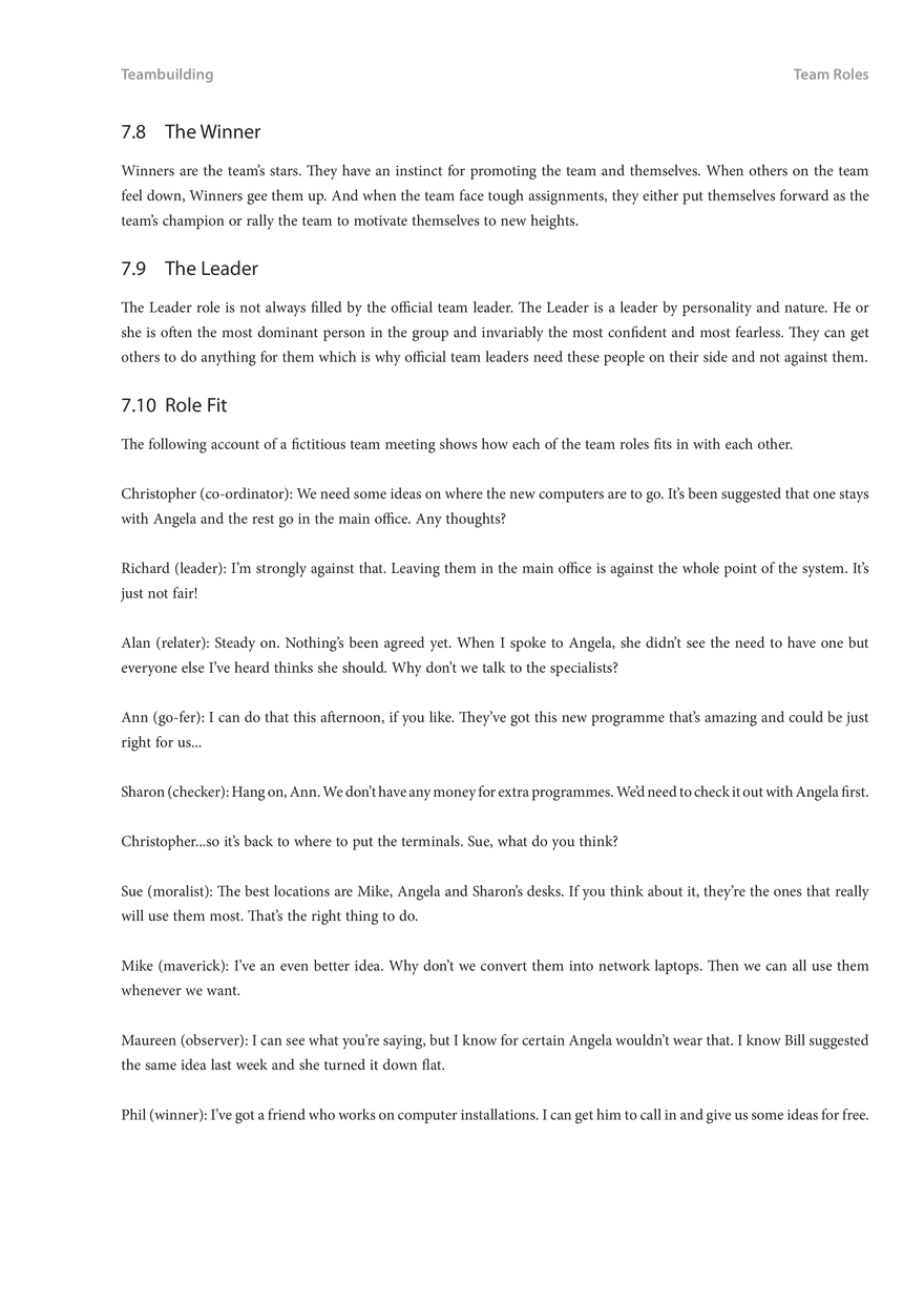 Introduction to Teambuilding 3 - Page 18