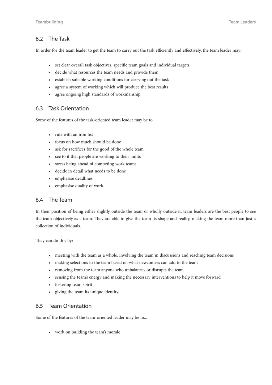 Introduction to Teambuilding 3 - Page 1