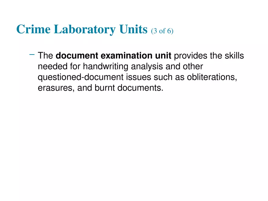 Criminalistics - An Introduction to Forensic Science Part 2 - Page 7
