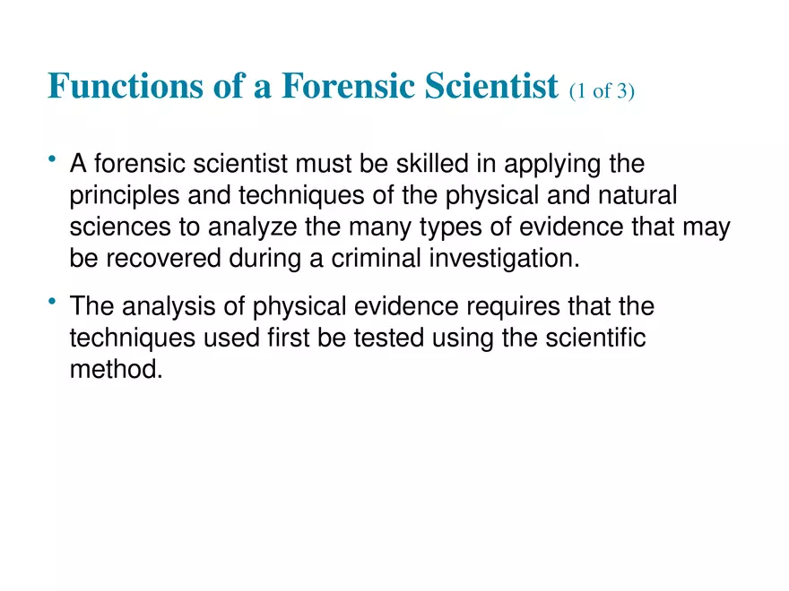 Criminalistics - An Introduction to Forensic Science Part 2 - Page 11