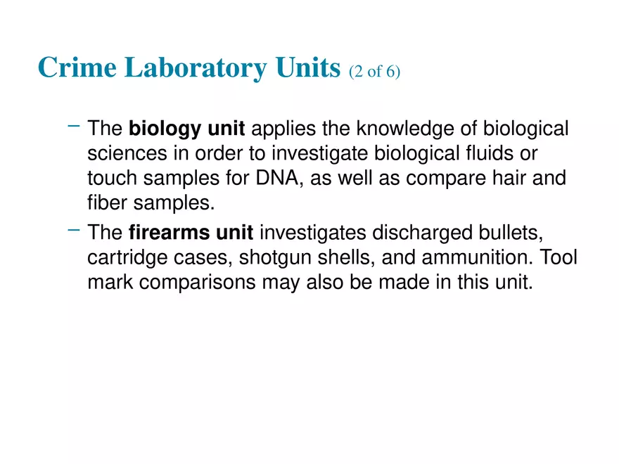 Criminalistics - An Introduction to Forensic Science Part 2 - Page 6