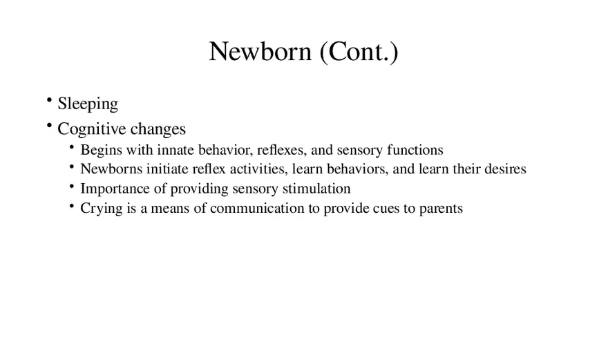 Human Growth and Development Lecture Part 2 - Page 2