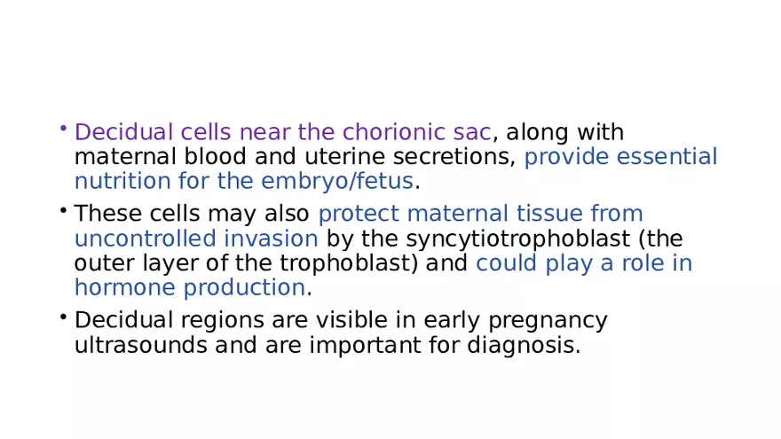 Placenta, Extraembryonic Membranes, and Multiple Pregnancies Part 1 - Page 10