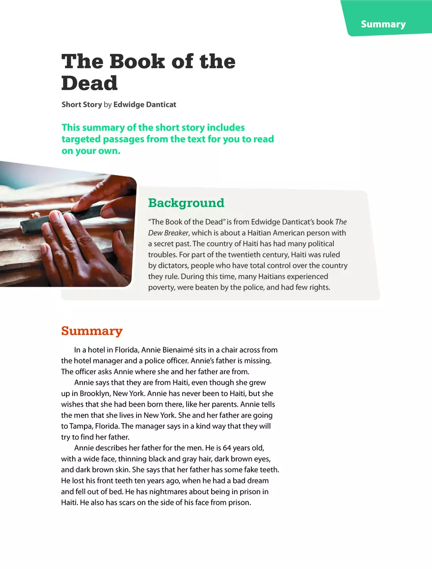 The Book of the Dead Summary - Page 1