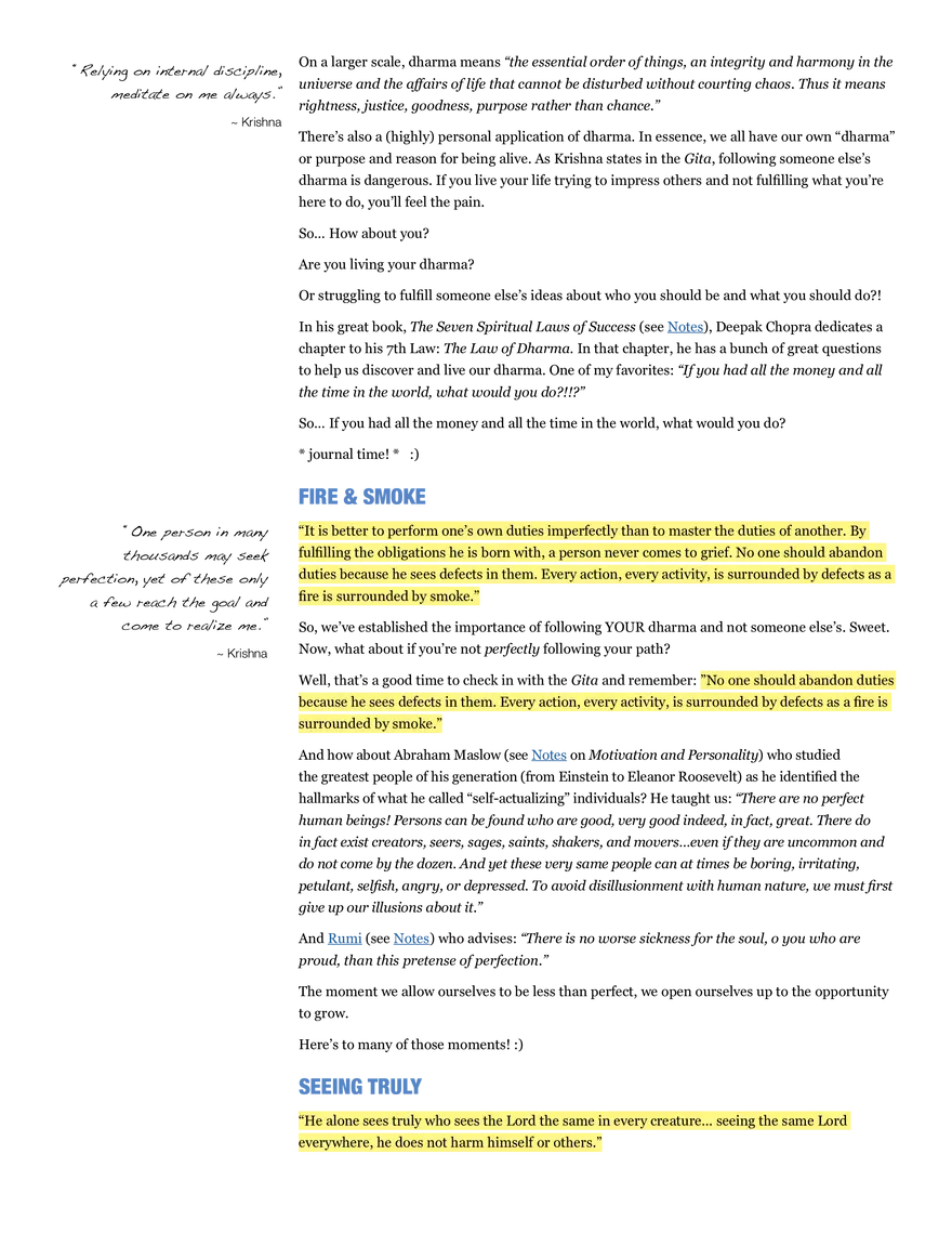 The Bhagavad Gita Guide - Page 2