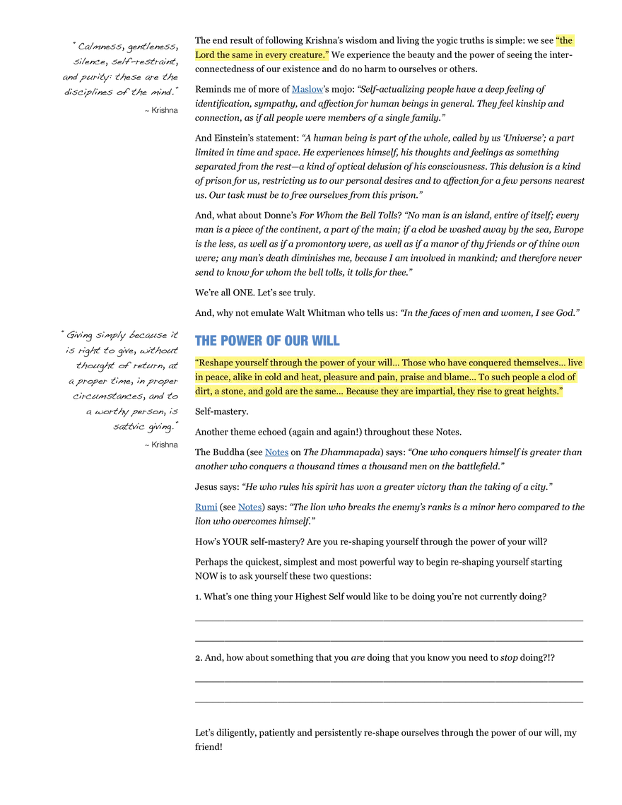 The Bhagavad Gita Guide - Page 3