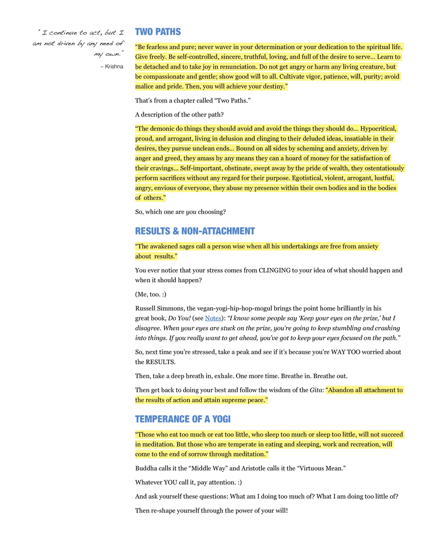 The Bhagavad Gita Guide - Page 4