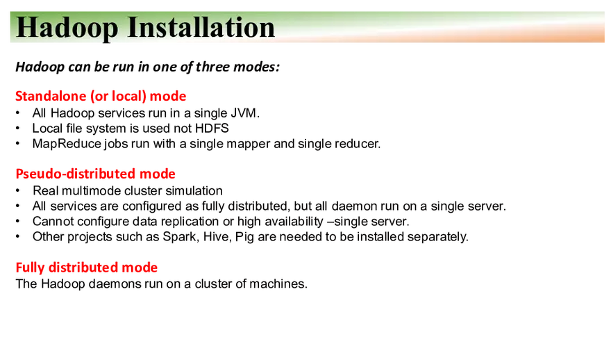 Apache Hadoop - HDFS, YARN, and MapReduce Part 3 - Page 1