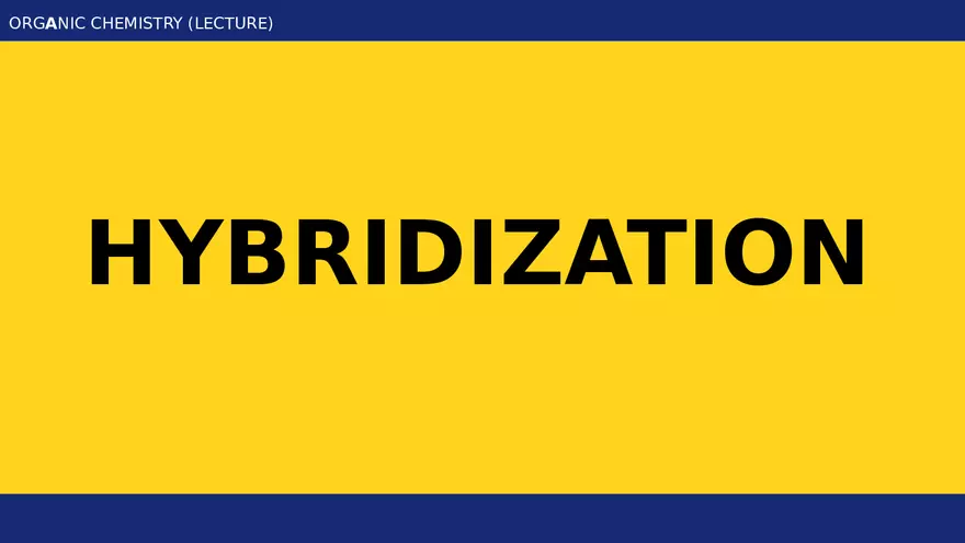 Introduction to Organic Chemistry - Module 1 Part 4 - Page 1