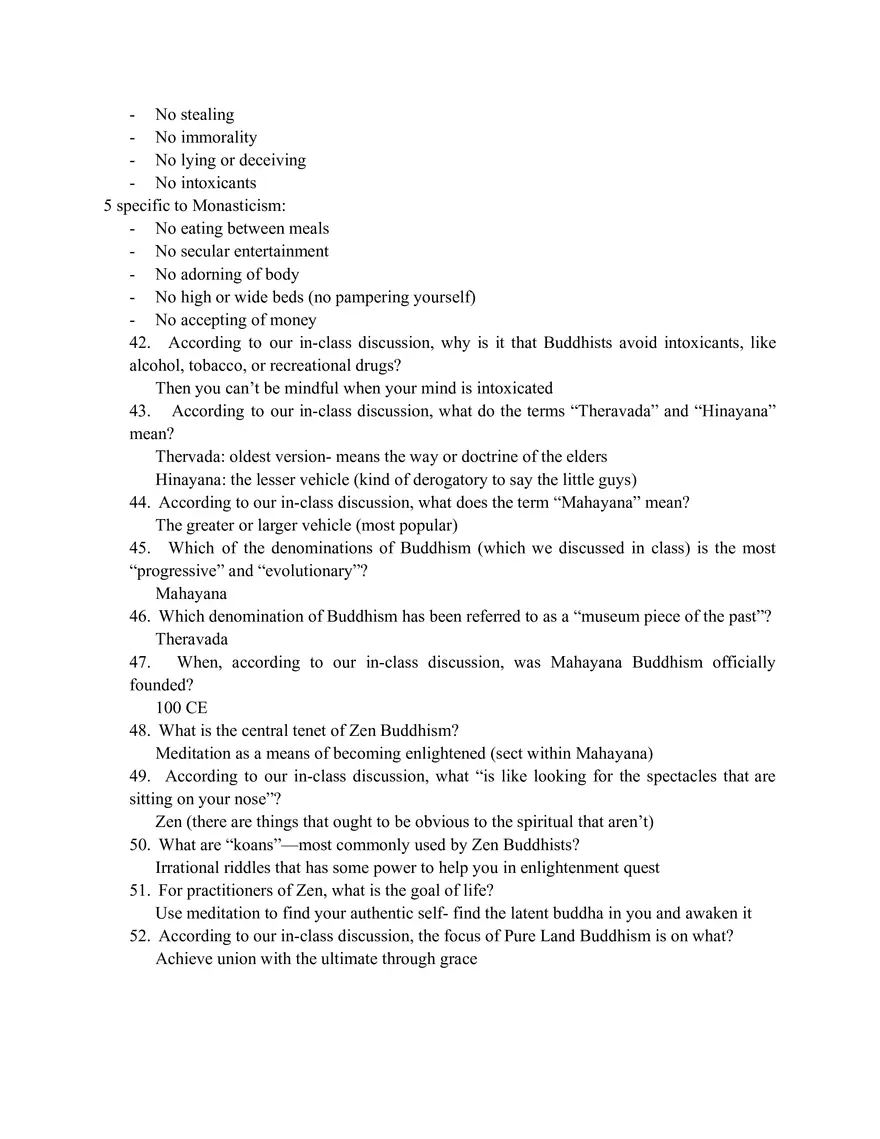 Buddhism - Founder, Doctrine, and Predictions - Page 4