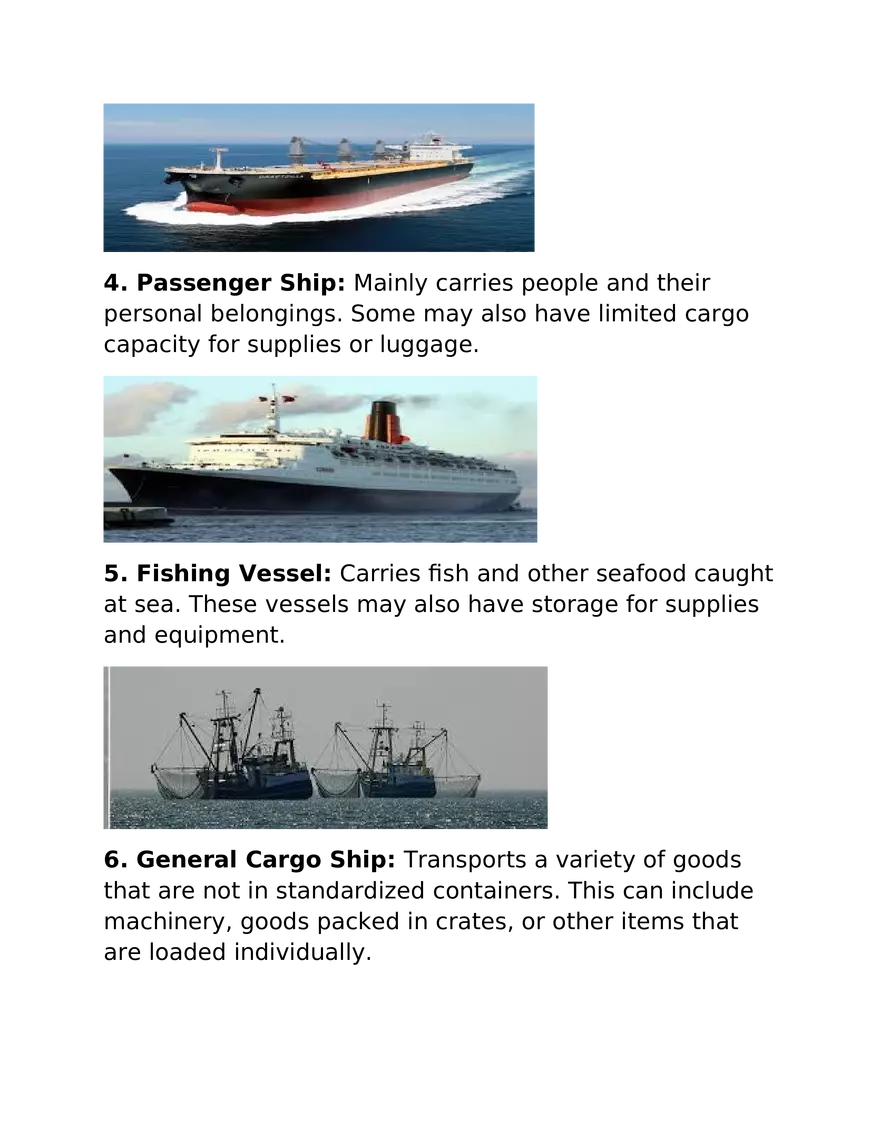 10 Types of Ship Vessel - Page 2