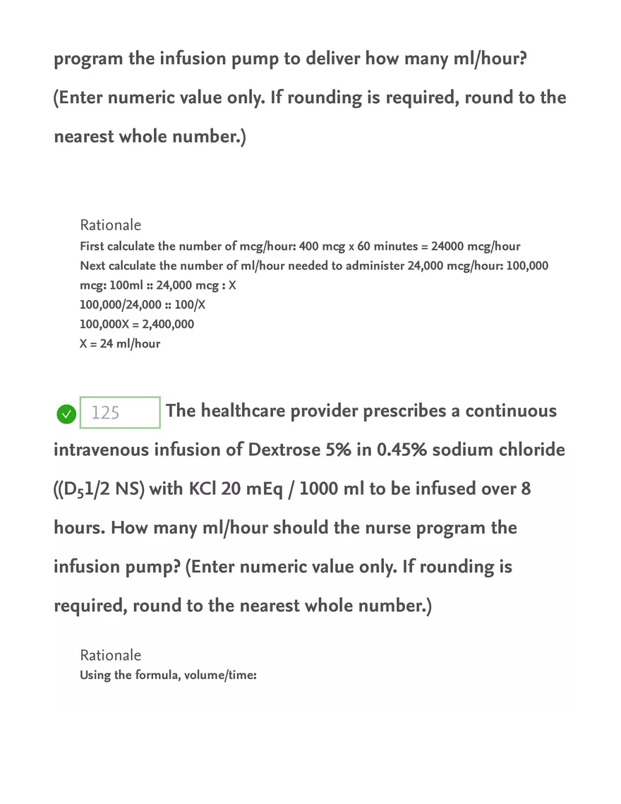 Intravenous Infusion Calculation for Inamrinone in Heart Failure - Page 2