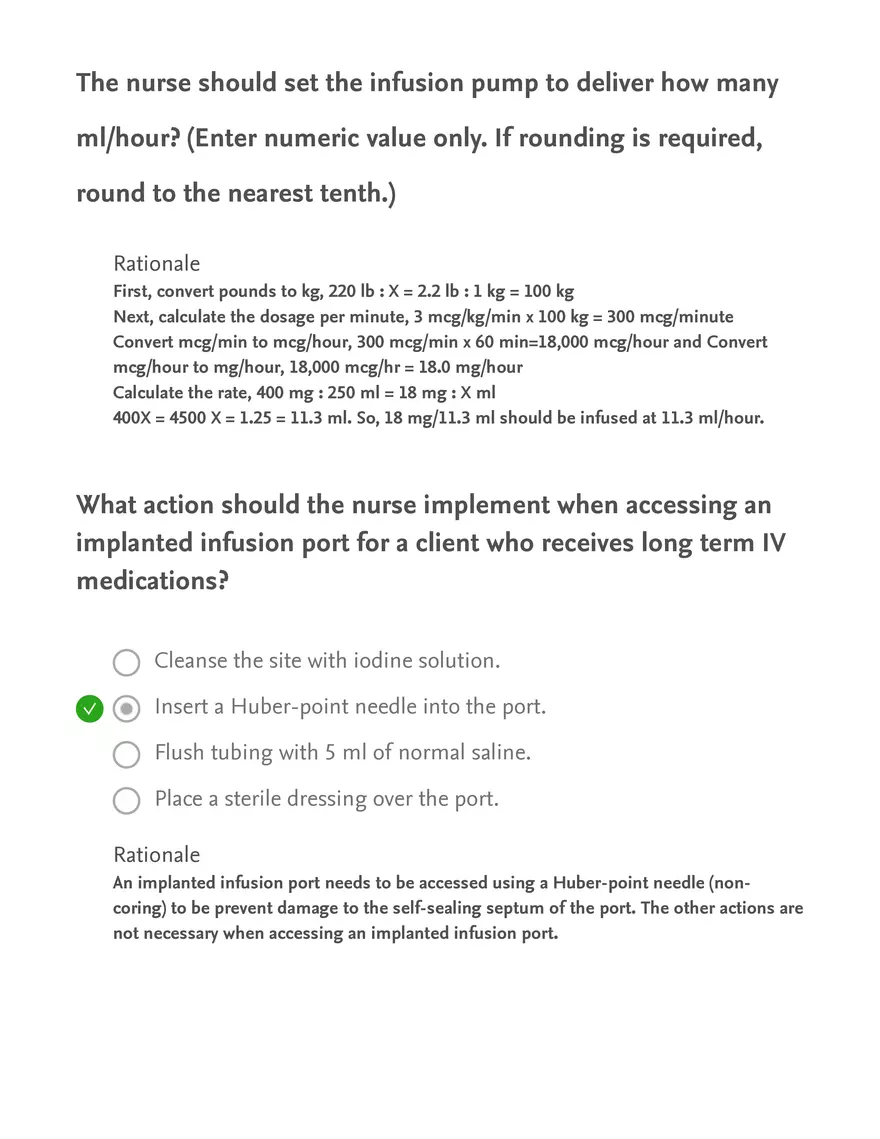 Intravenous Infusion Calculation for Inamrinone in Heart Failure - Page 4