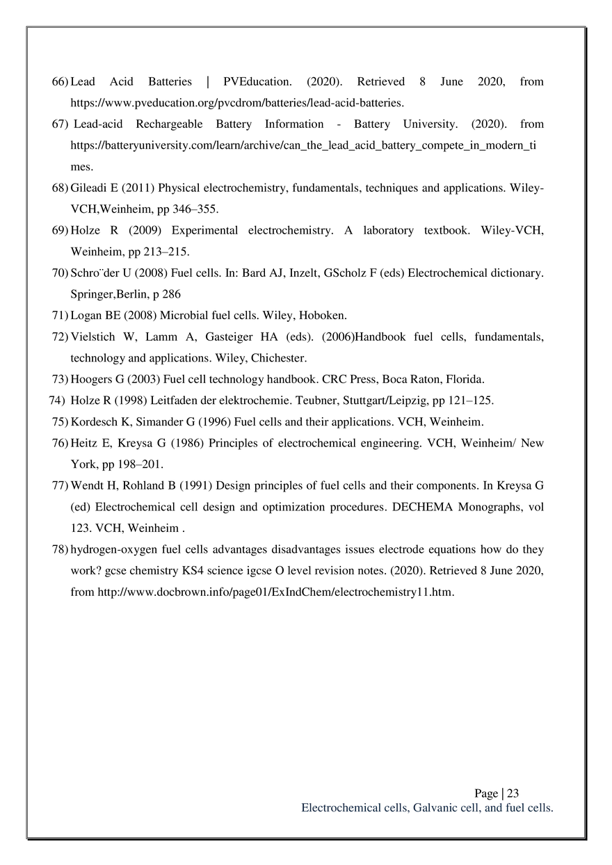 All About the Electrochemical Cell and its Different Types - Page 17