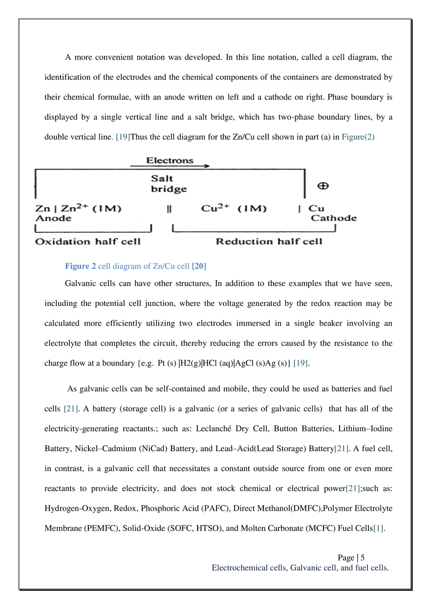 All About the Electrochemical Cell and its Different Types - Page 20