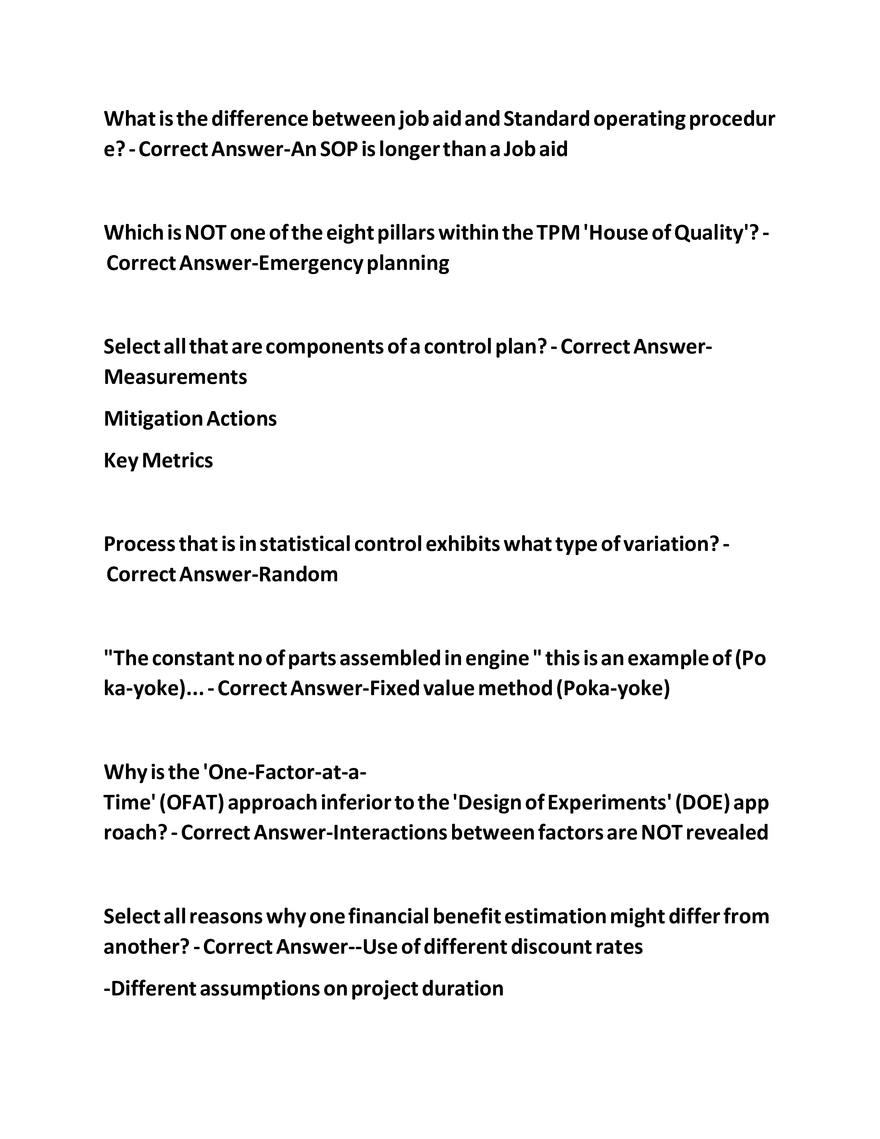 IASSC Certified Lean Six Sigma Yellow Belt - Page 23