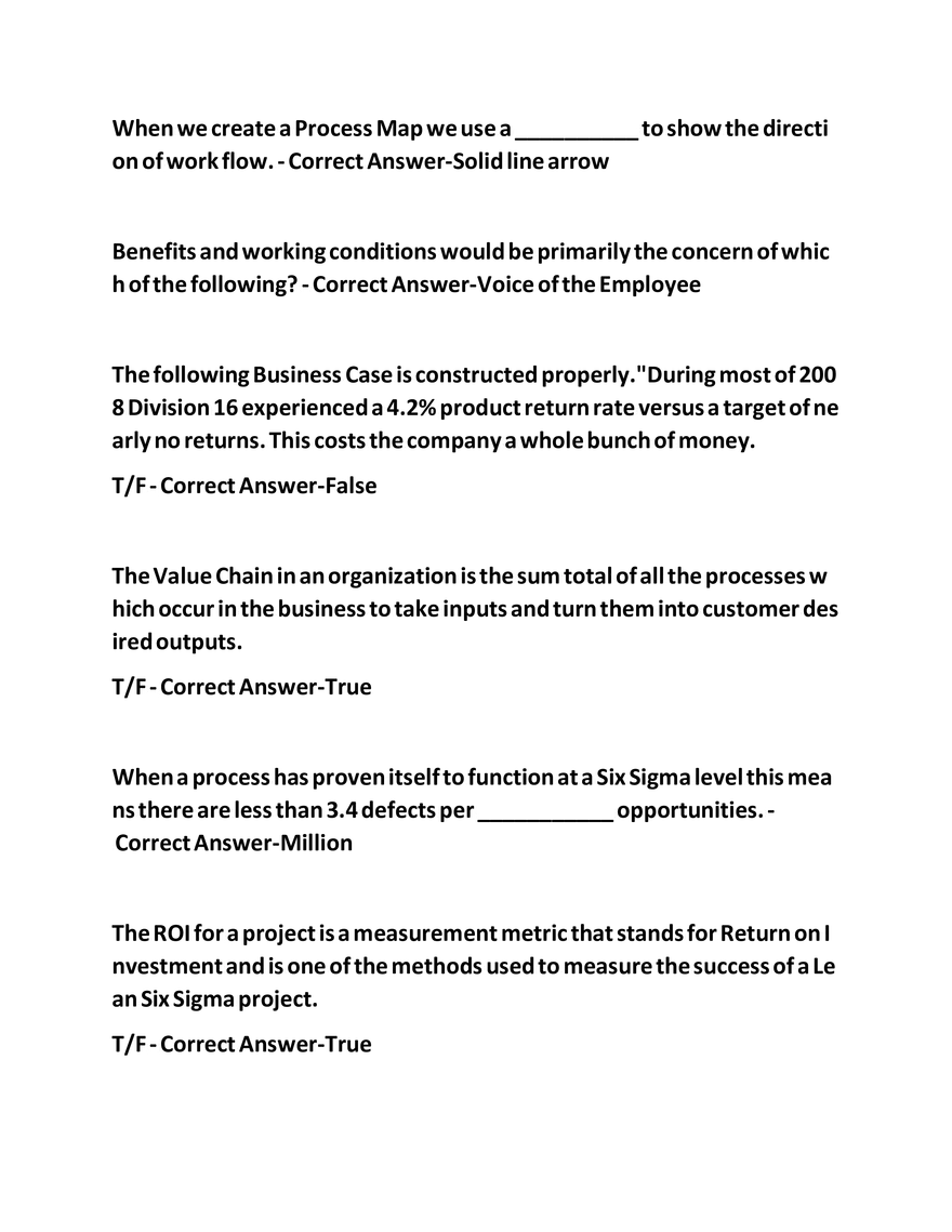 IASSC Certified Lean Six Sigma Yellow Belt - Page 24