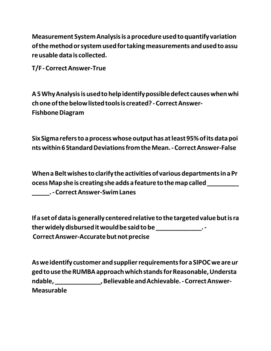 IASSC Certified Lean Six Sigma Yellow Belt - Page 28