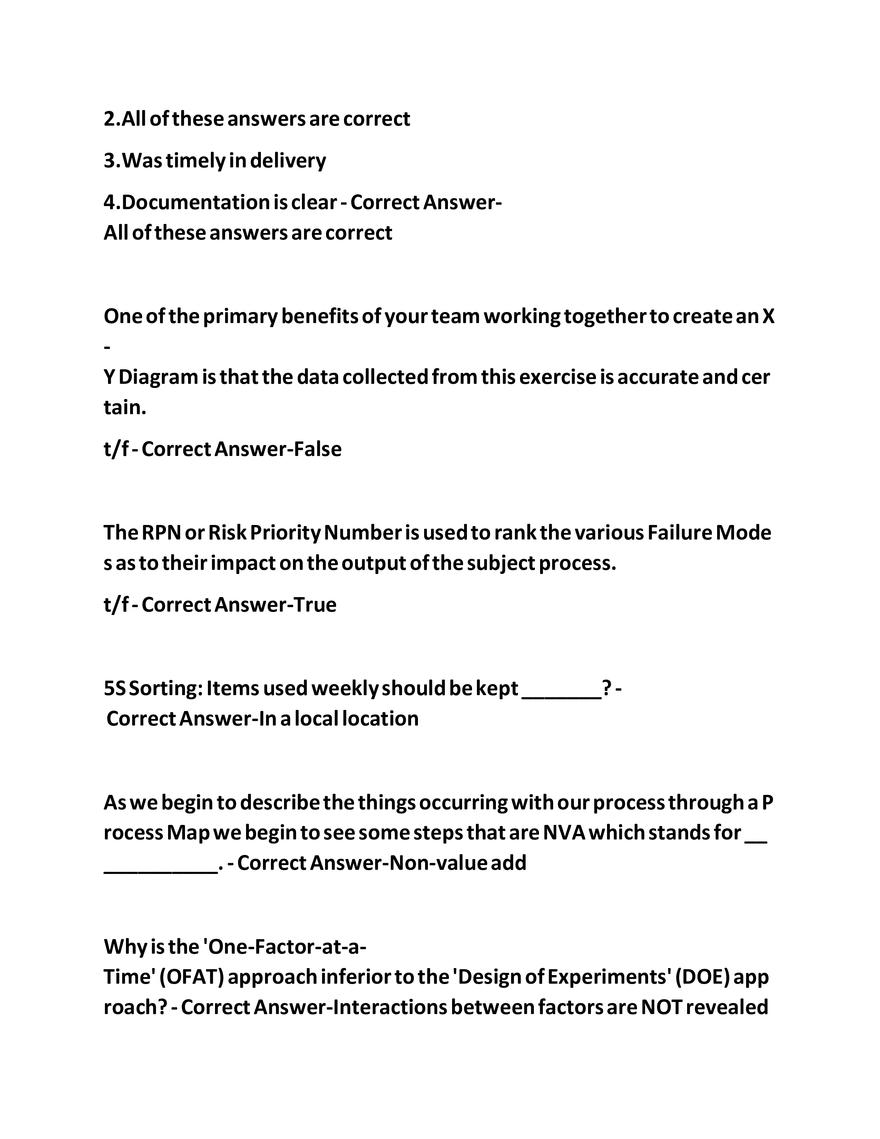 IASSC Certified Lean Six Sigma Yellow Belt - Page 2