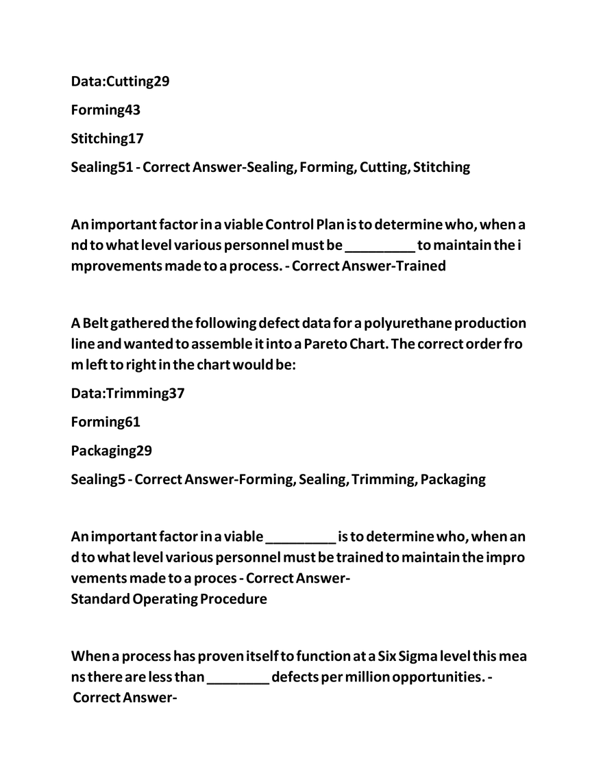 IASSC Certified Lean Six Sigma Yellow Belt - Page 5