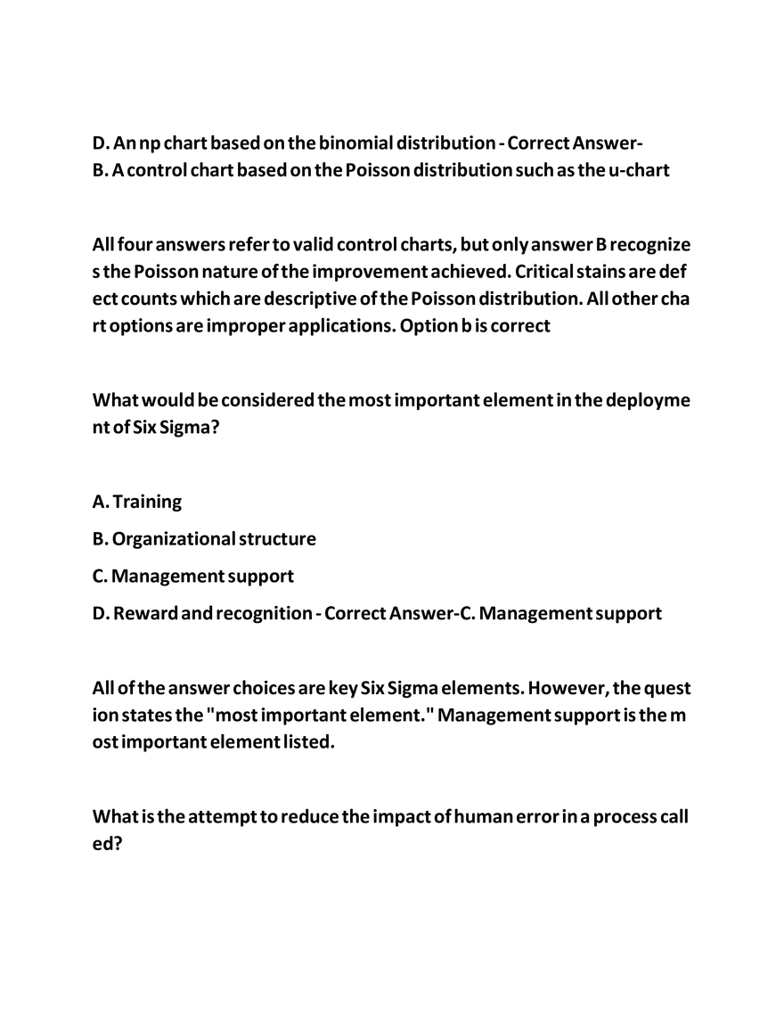 IASSC LSSGB Exam Questions - Page 10