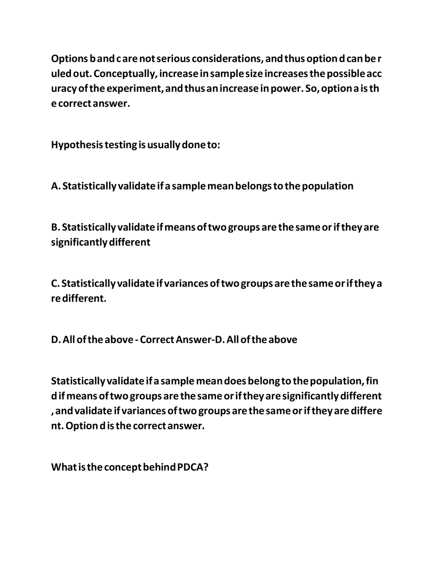 IASSC LSSGB Exam Questions - Page 13
