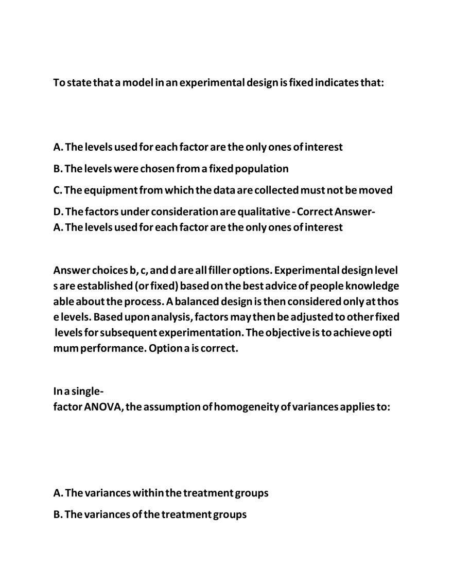IASSC LSSGB Exam Questions - Page 44