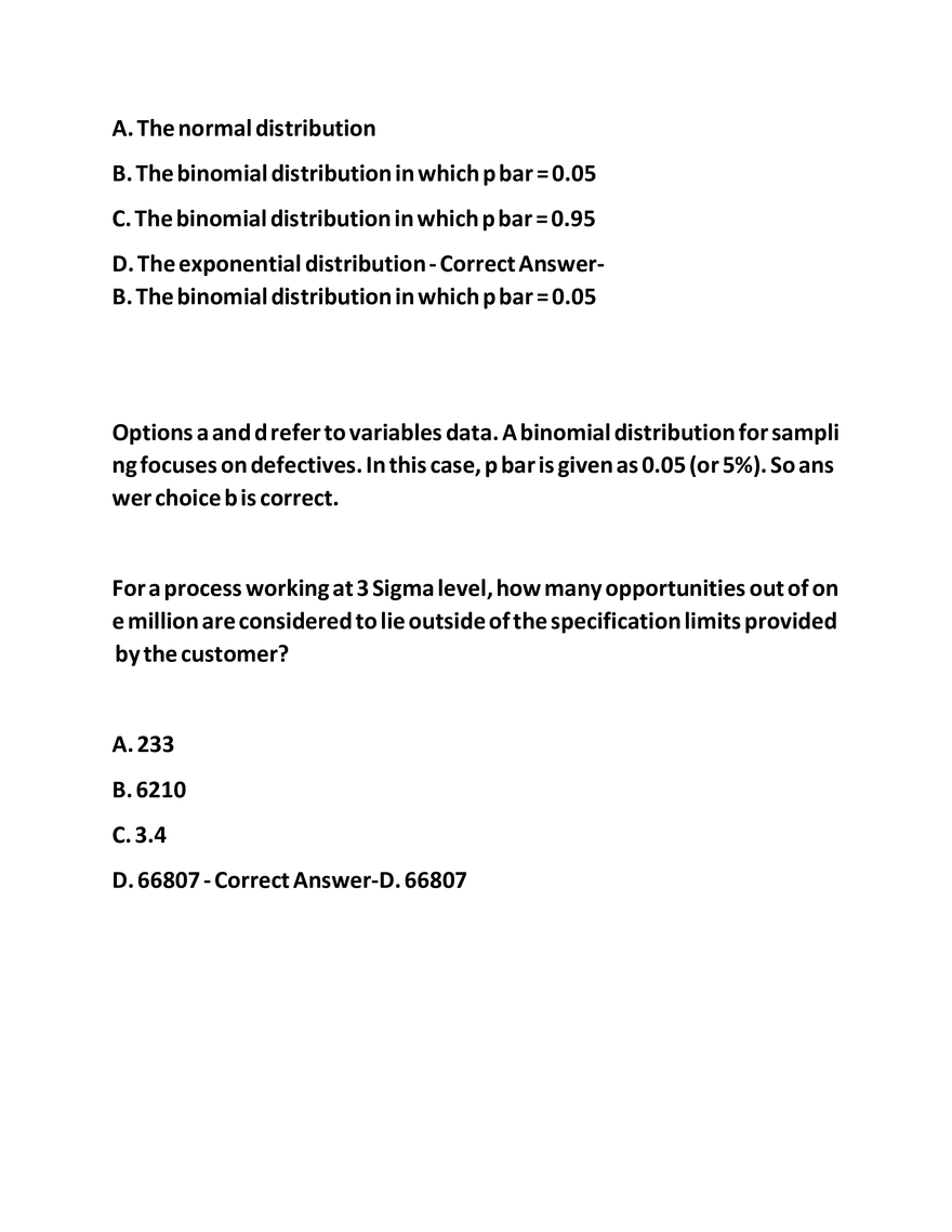 IASSC LSSGB Exam Questions - Page 52