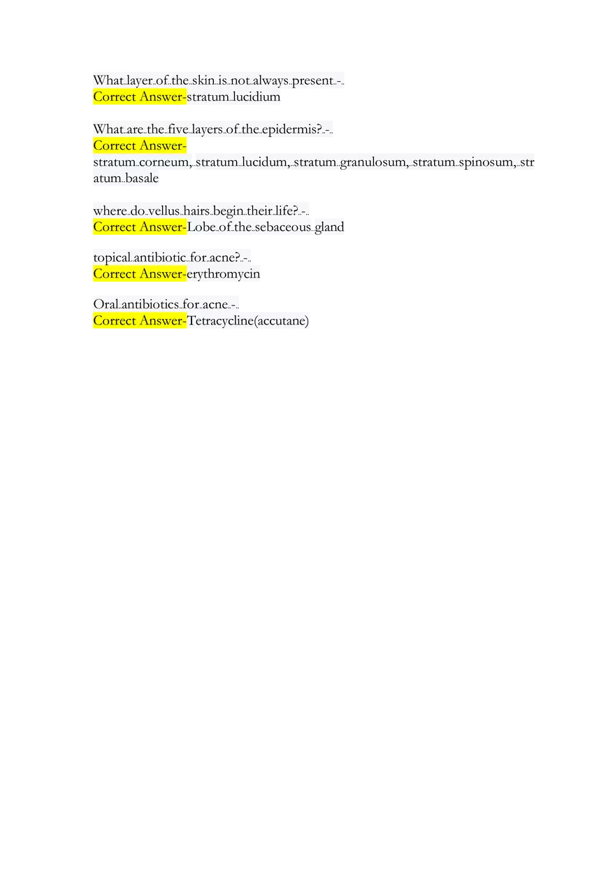 IBEC Electrolysis & Laser State Test Exam - Page 9