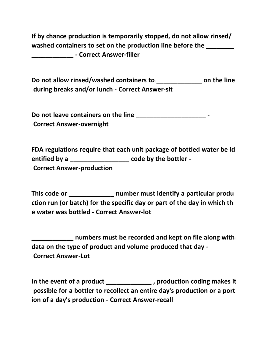 IBWA CPO Chapter 5 Exam Questions - Page 11