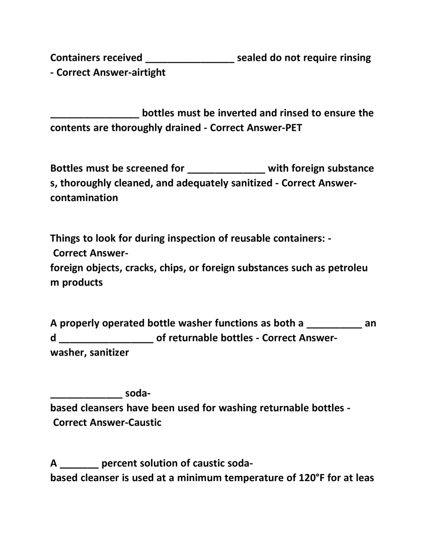 IBWA CPO Chapter 5 Exam Questions - Page 5